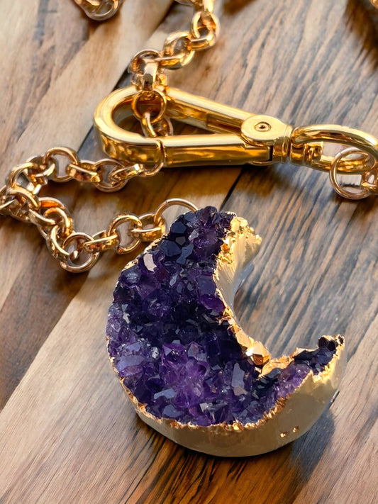 La Lune Amethyst Necklace